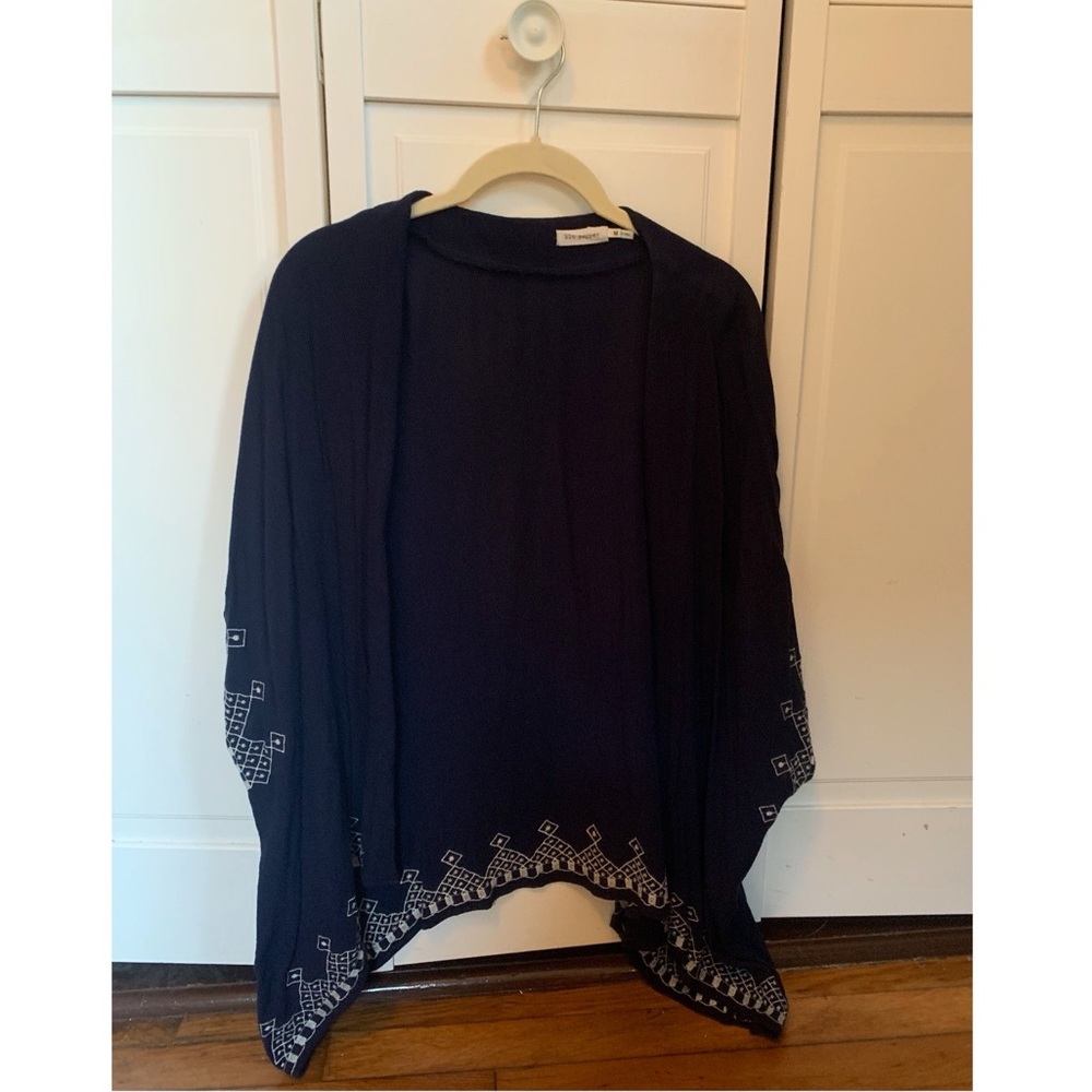 Blu Pepper navy kimono | size M